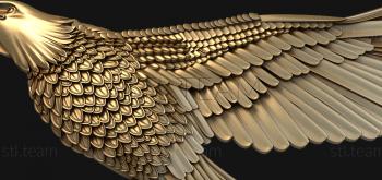 3D model Soaring eagle (STL)